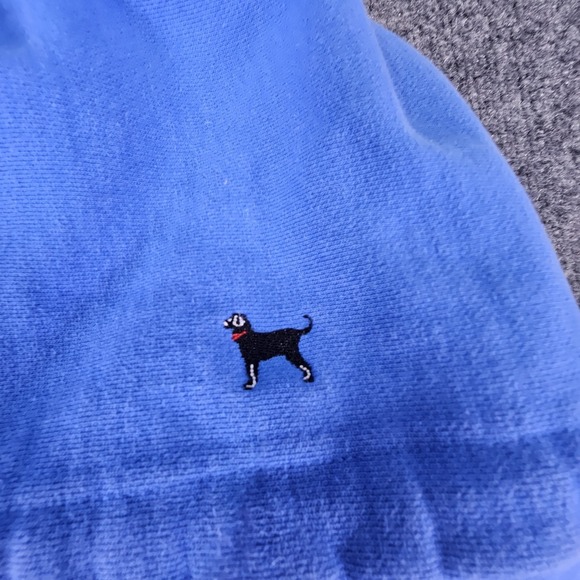 The Black Dog Hoodie Mens XS Blue Legacy Collection Dog Graphic Pullover Sweater - Picture 4 of 10